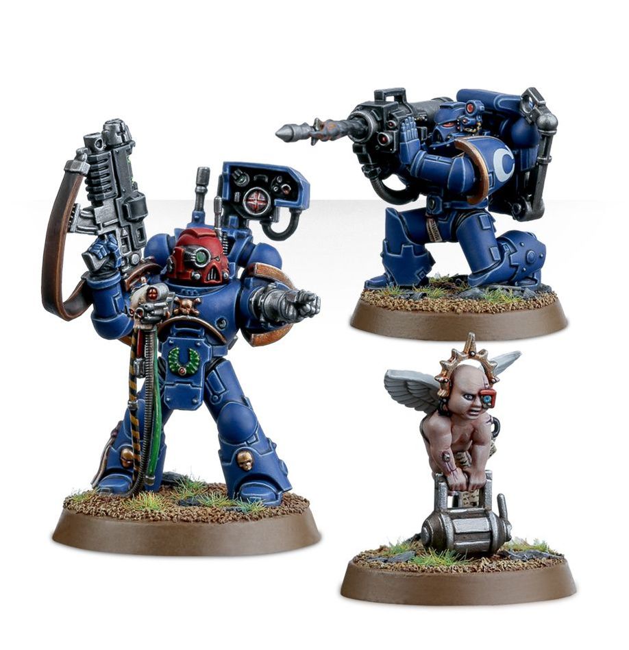 WARHAMMER 40,000 - SPACE MARINES DEVASTATOR SQUAD