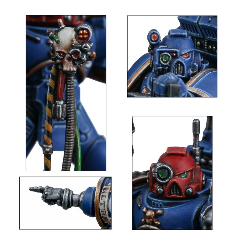 WARHAMMER 40,000 - SPACE MARINES DEVASTATOR SQUAD