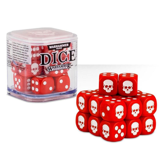 DICE CUBE - RED