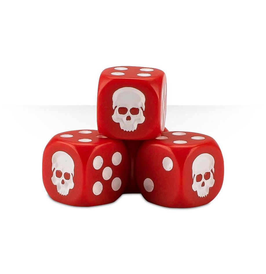 DICE CUBE - RED