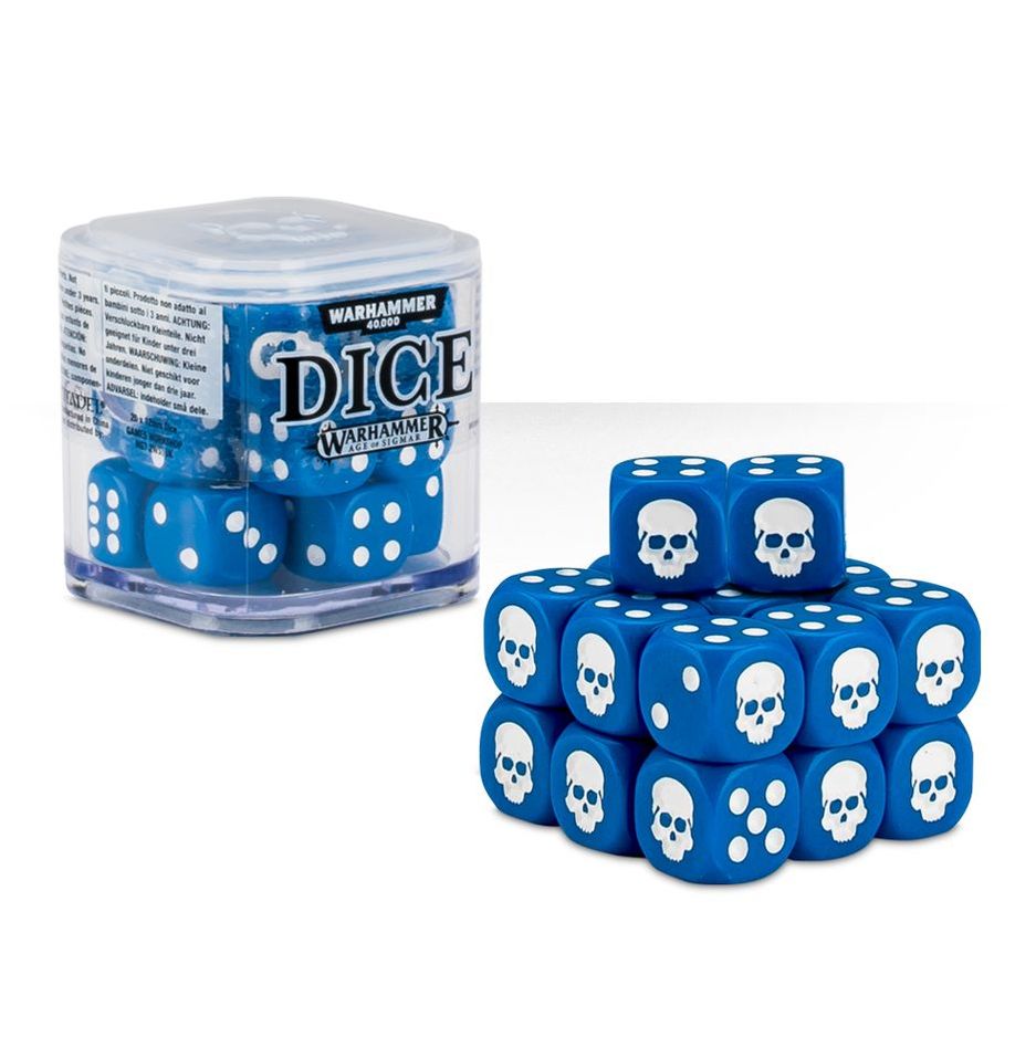 DICE CUBE - BLUE