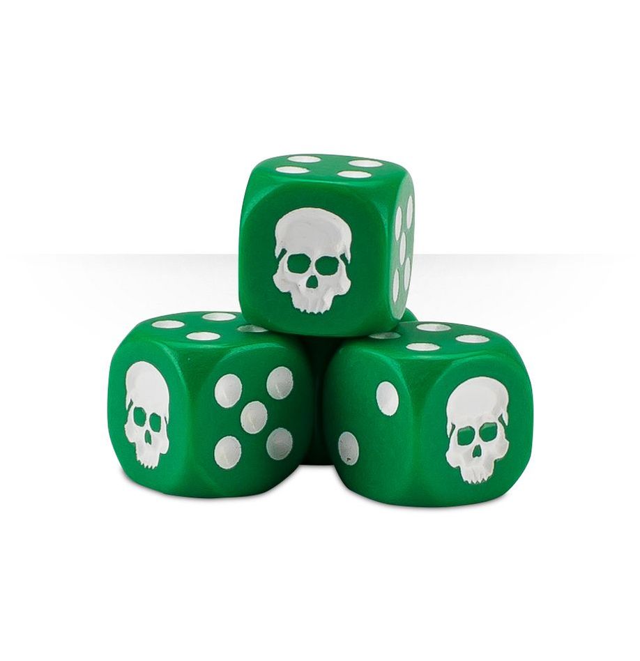 DICE CUBE - GREEN