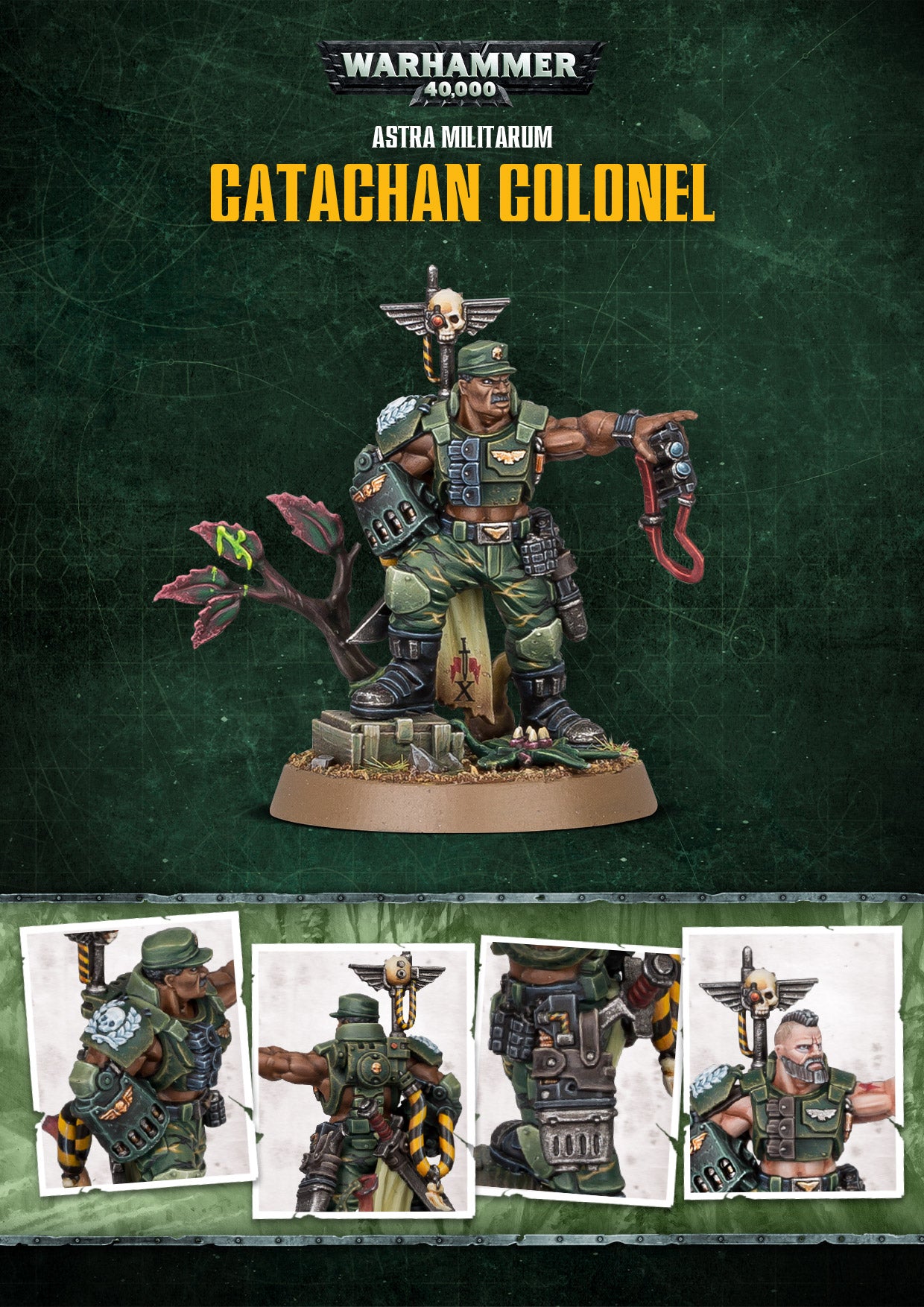 WARHAMMER 40,000 - CATACHAN COLONEL