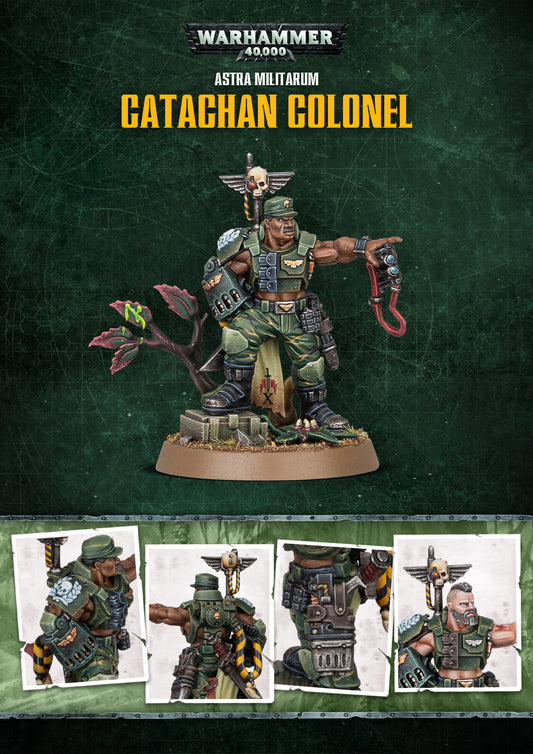 WARHAMMER 40,000 - CATACHAN COLONEL