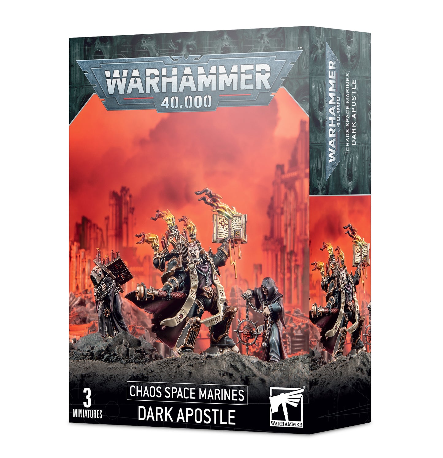 WARHAMMER 40,000 - CHAOS SPACE MARINES DARK APOSTLE