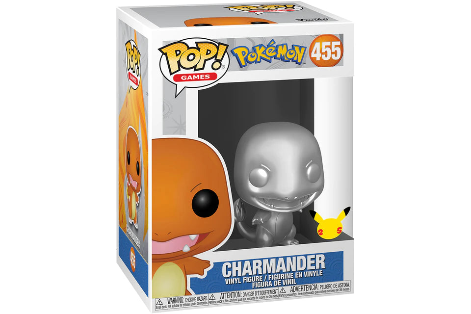 POKEMON CHARMANDER SILVER 25TH ANN