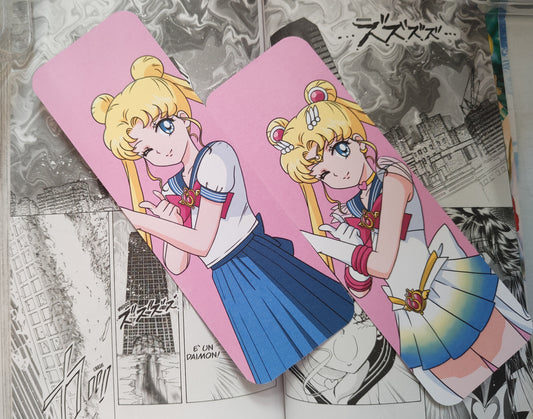 SAILOR MOON SEGNALIBRO DOBLE FACE