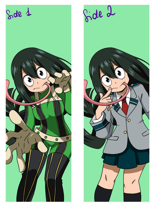 MY HERO ACADEMIA -TSUYU SEGNALIBRO DOBLE FACE