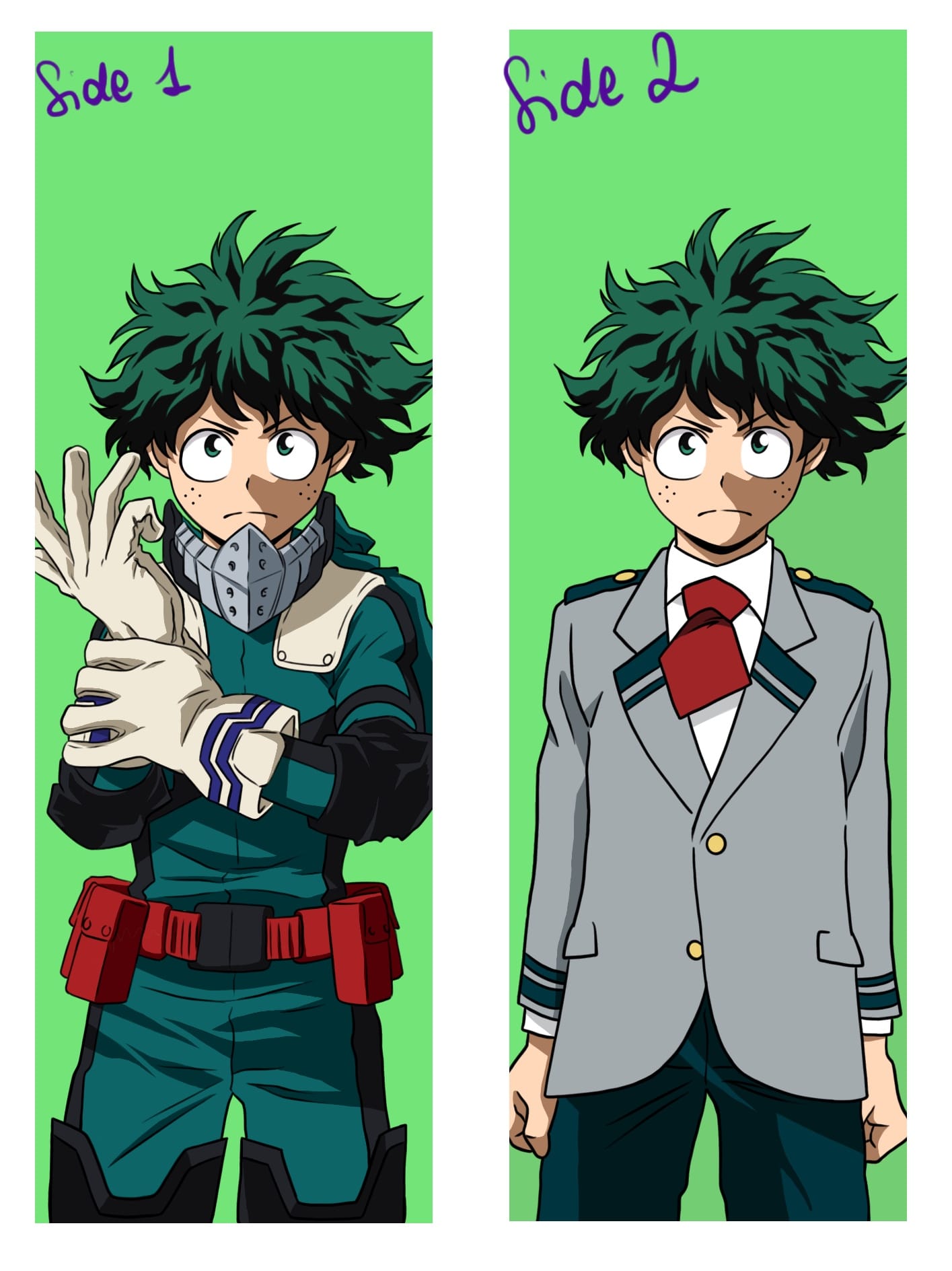 MY HERO ACADEMIA - IZUKU SEGNALIBRO DOBLE FACE