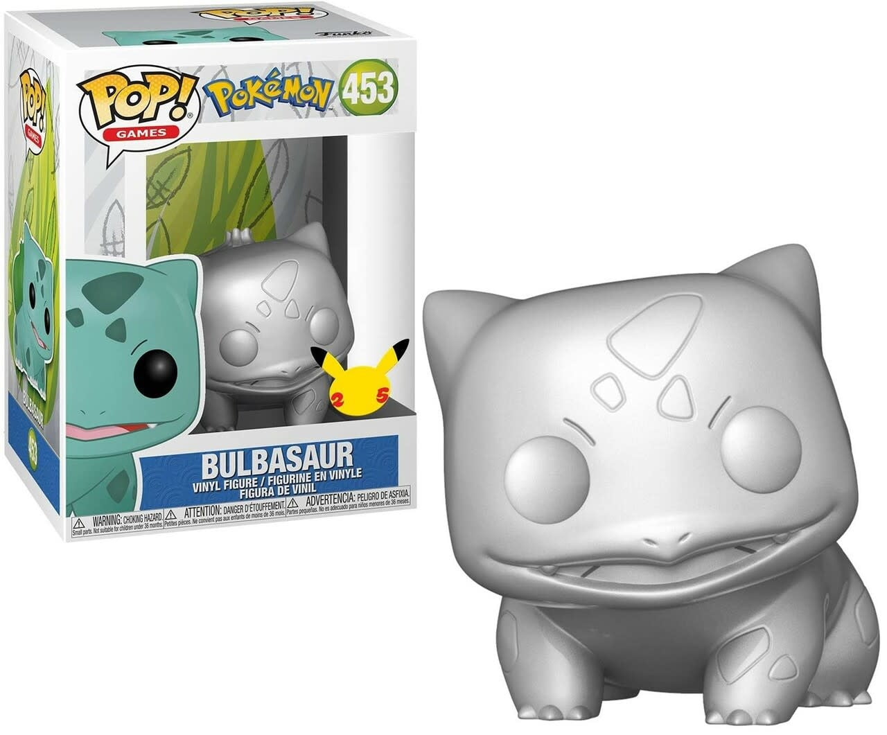 POKEMON BULBASAUR SILVER 25TH.ANN