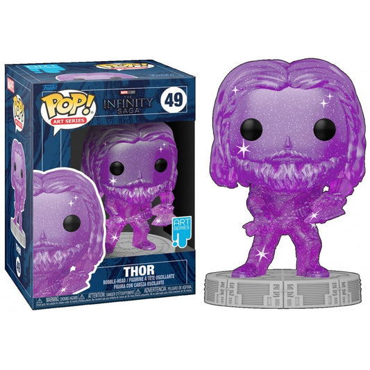 THE INFINITY SAGA THOR  POP BOBBLE HEAD (confezione in plexiglass)