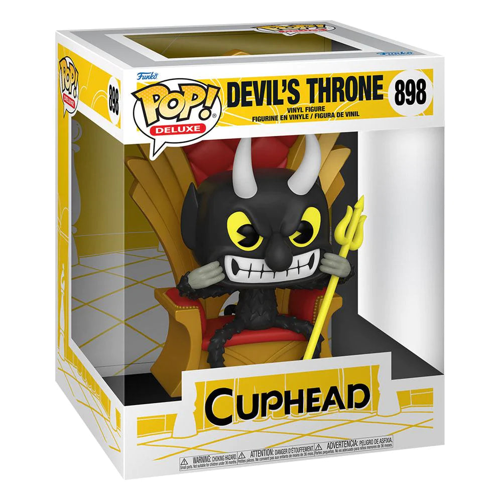 CUPHEAD DEVIL'S THRONE FUNKO POP